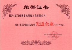 政林——14年度先进企业